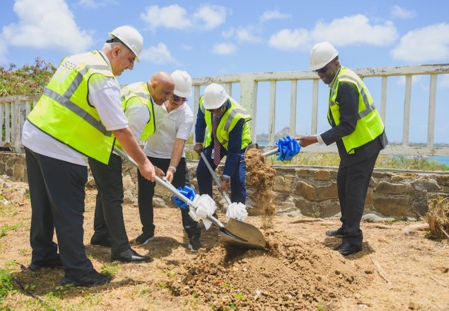 Invest Saint Lucia Hosts Sod Turning Ceremony At Mt Pimard